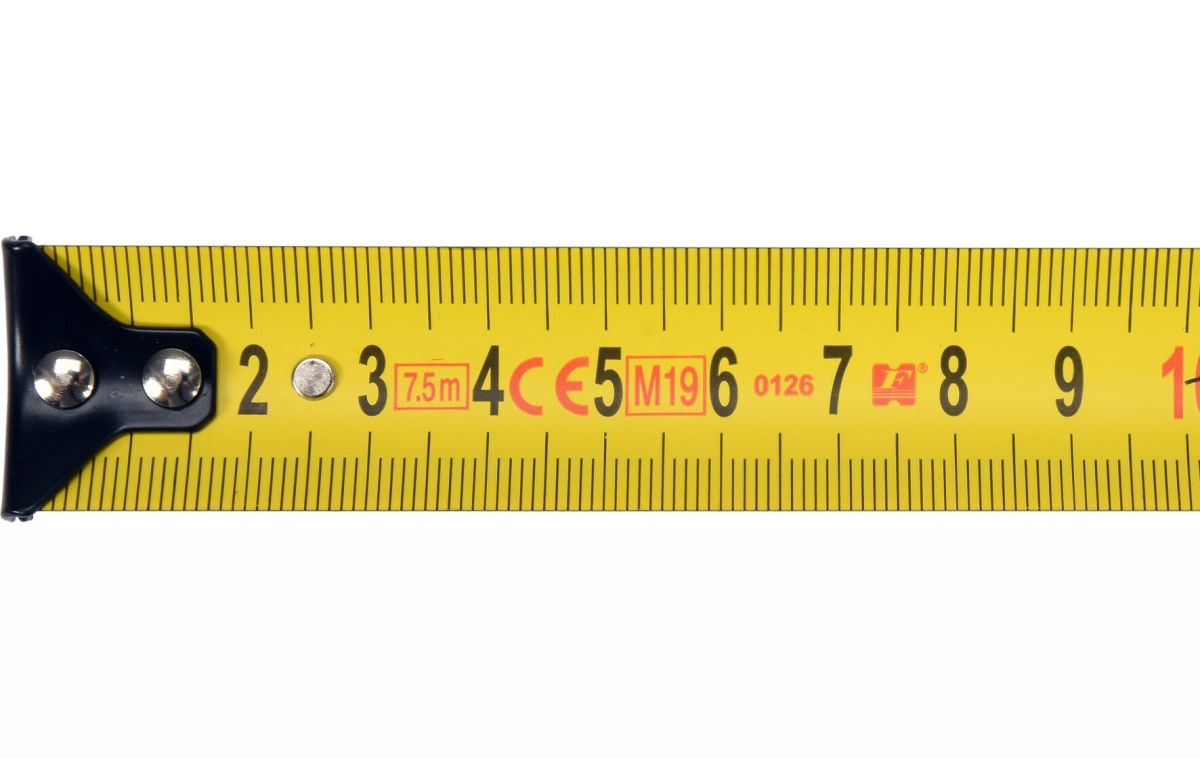 Рулетка YATO : L= 8 м x 25 мм, з сталевою стрічкою, нейлоновим покриттям