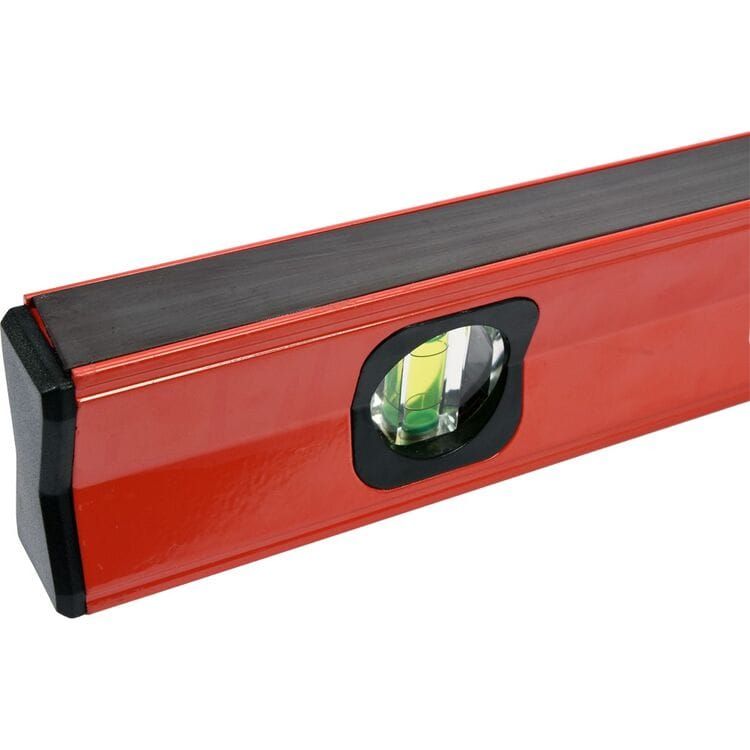 Рівень алюмінієвий з магнітом YATO : L= 60 см. 2 капсули, 1 ручка