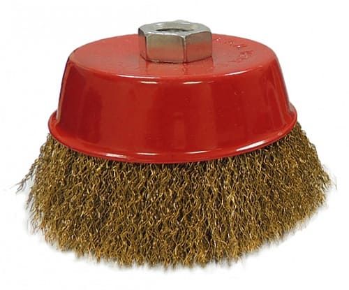 Щітка металева 125мм*М14 для КШМ, чашка м’яка "BlackStar"