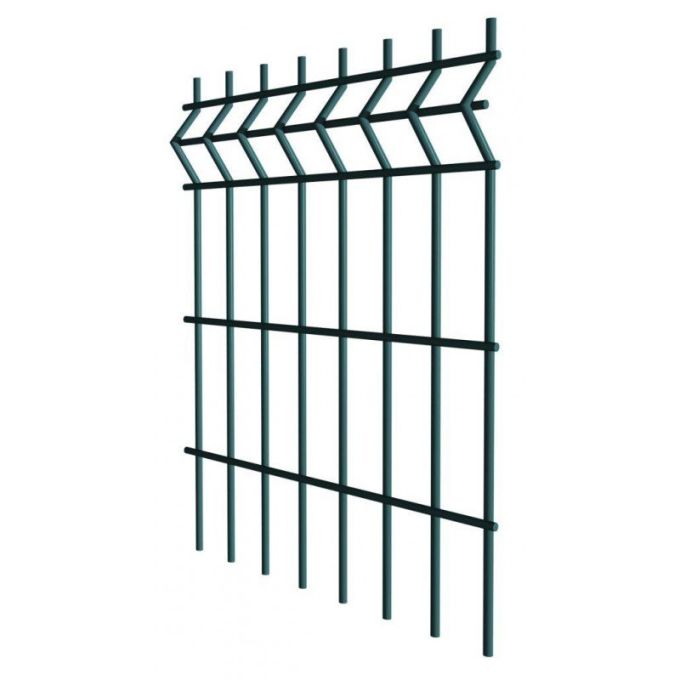 Сітка секційна 3D 1500х2500х3 ф.4х4 50х200 ОЦ+RAL 7016 (Сірий)