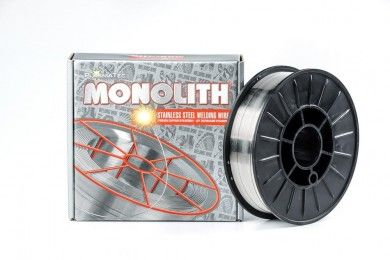 Дріт зварювальний нержавіючий ER 308 LSi TM MONOLITH д 0.8 мм: уп 1кг