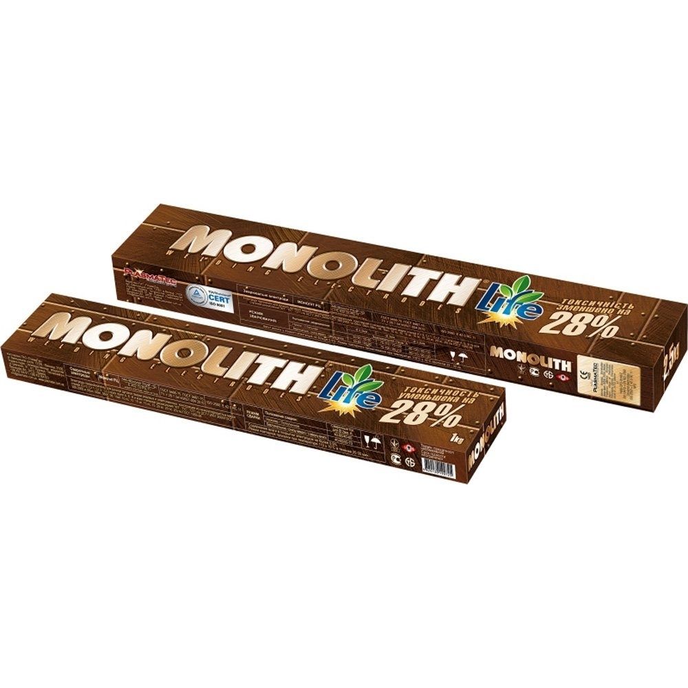 Електроди Моноліт РЦ TM MONOLITH д 4 мм: уп 5 кг