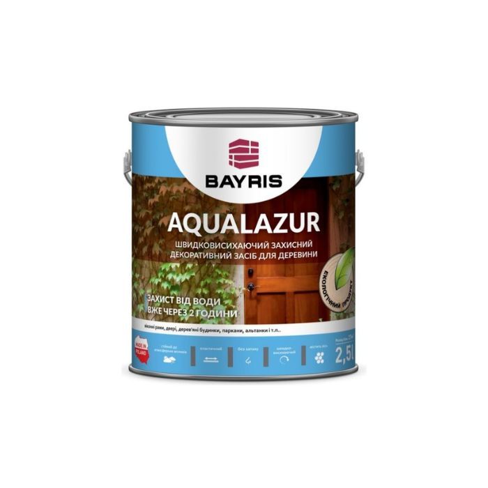 БАЙРІС aqualazur 2,5л білий