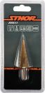 Свердло конічне ступінчасте по металу STHOR: HSS 4241, Ø=4-20мм