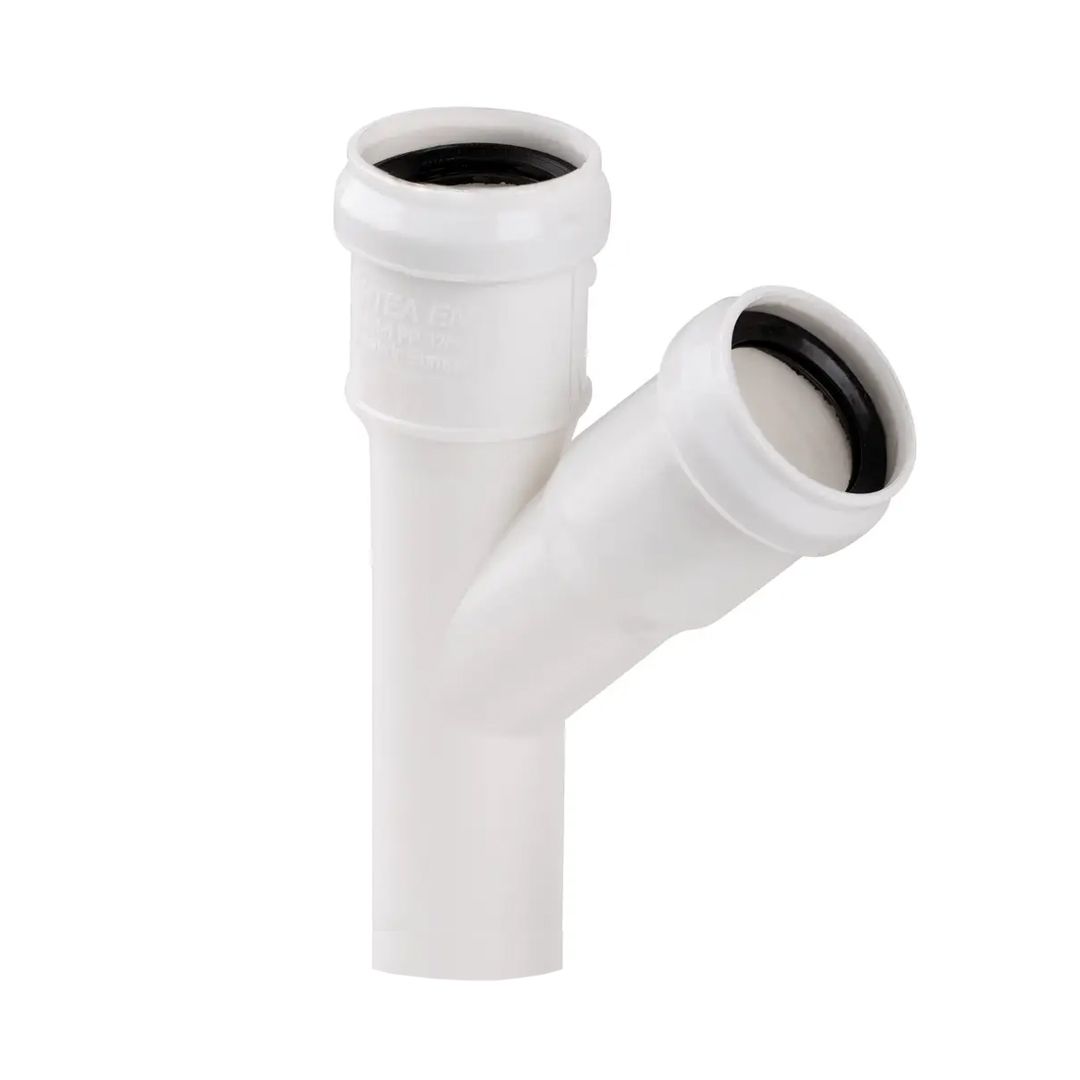 Трійник з поліпроп. (45)  32х32х32 білий д/каналіз. труб TA Sewage