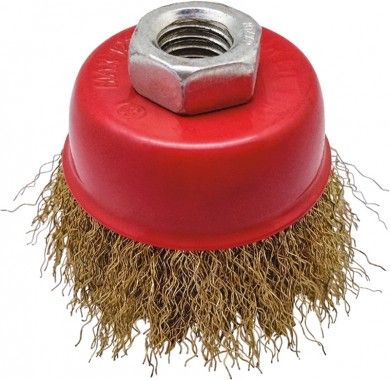 Щітка чашкова (пучки витого дроту) 75 мм, М14