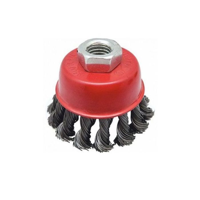 Щітка чашкова (пучки витого дроту) 100 мм, М14