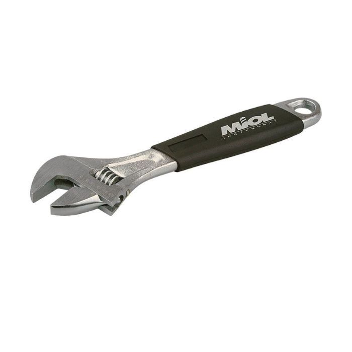 Ключ розвідний з ергономічною ручкою Miol 200 мм (54-022)