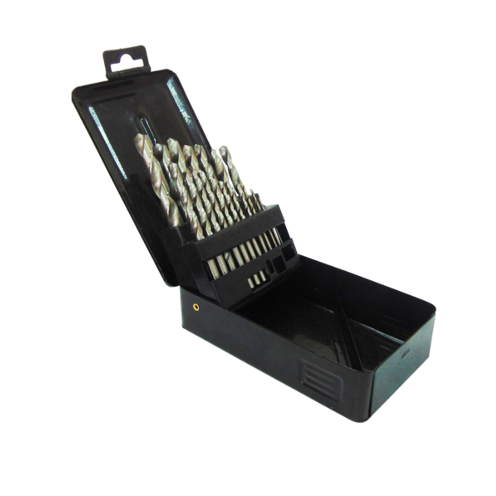 Набор сверл по металлу HSS, 1,0-10,0мм, 19шт. "BlackStar"