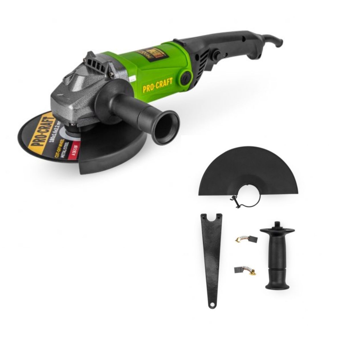 Болгарка (угловая шлифовальная) Procraft PW-2150