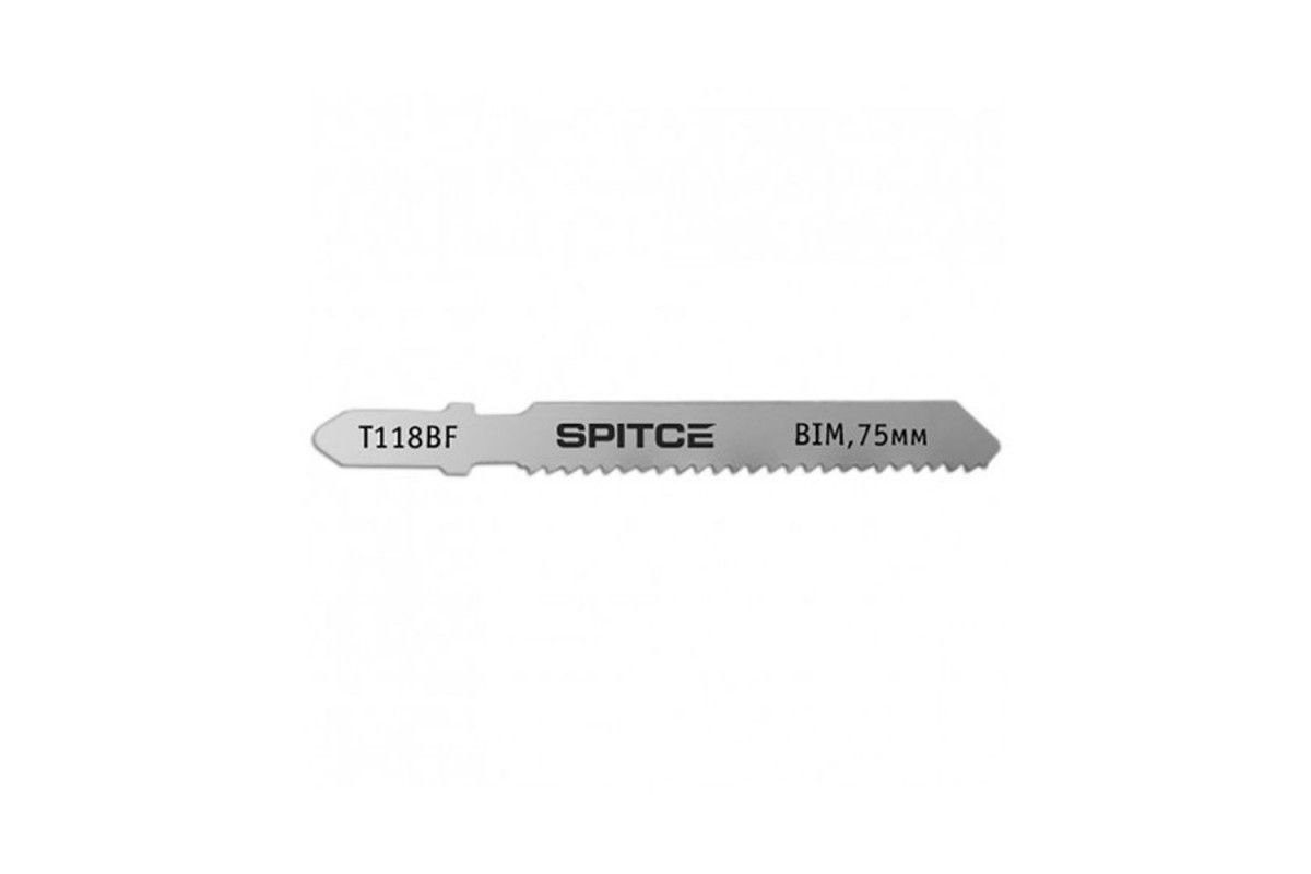 Полотно для е/лобзика, метал, T-хв., BIM, ч/р, 75 мм, 2мм, (T118BF), 5 шт