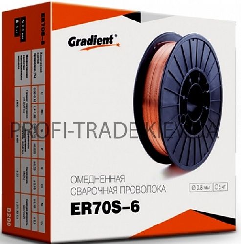 Зварювальний дріт "Gradient" 0.8мм 5кг