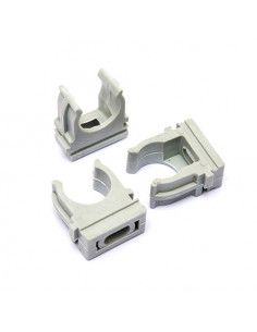 Кріплення для труб D20 сіре (100)