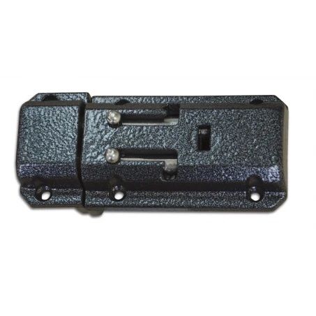 Замок накладний ригельний, алюміній, ЗН-З