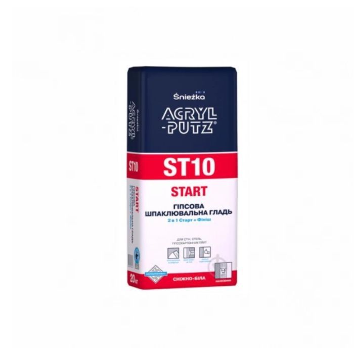 Sniezka АКРИЛ-ПУЦ старт+фініш, мішок 20 кг (42 шт)