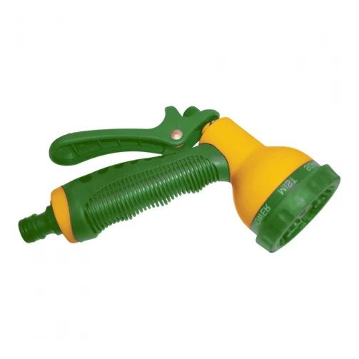 Пістолет-розпилювач 7-позиційний пластиковий з фіксатором потоку, Verano