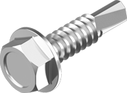 TEX-H Гвинт 6,3х120 6гр цб