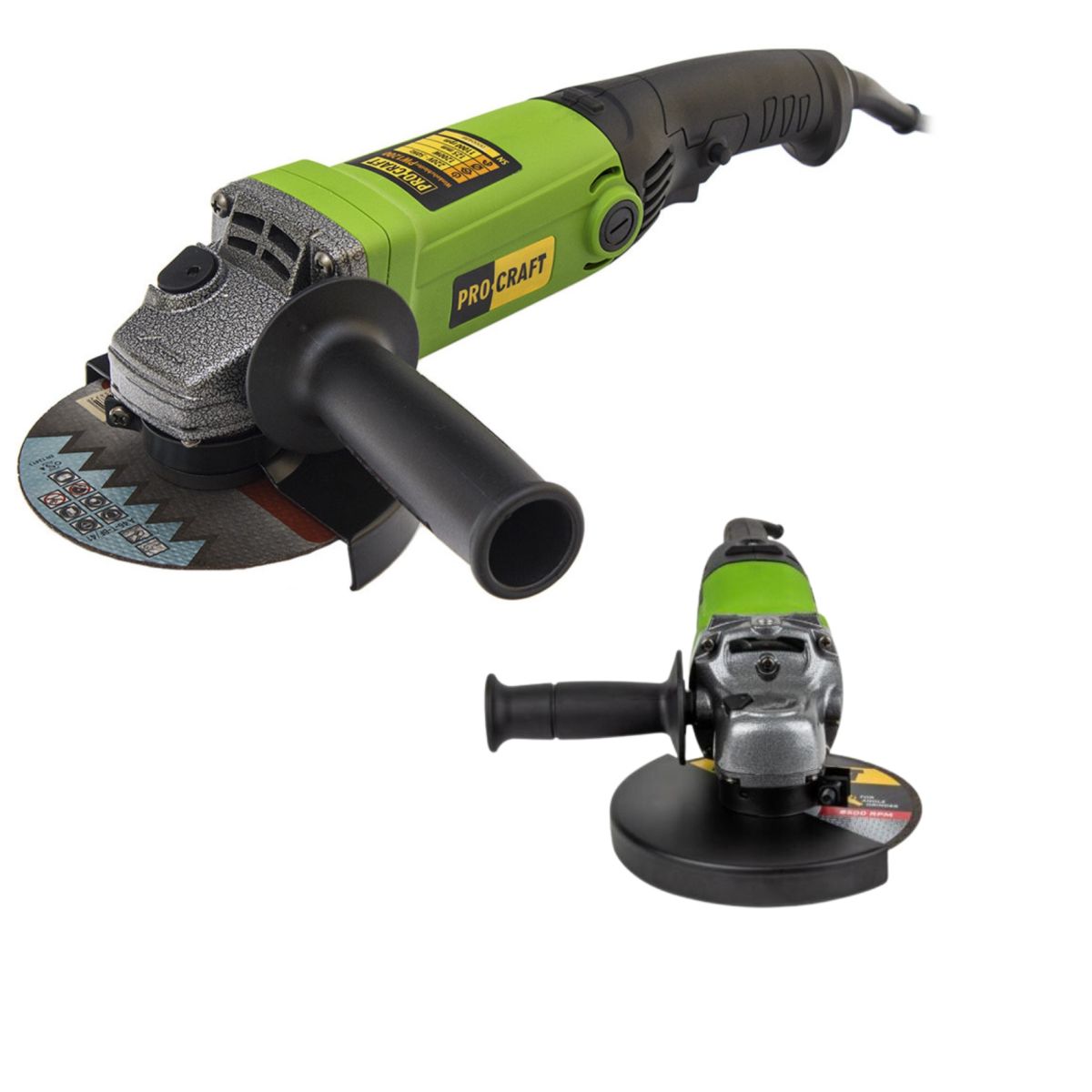 Болгарка (кутова шліфувальна) ProCraft PW-1600 SE