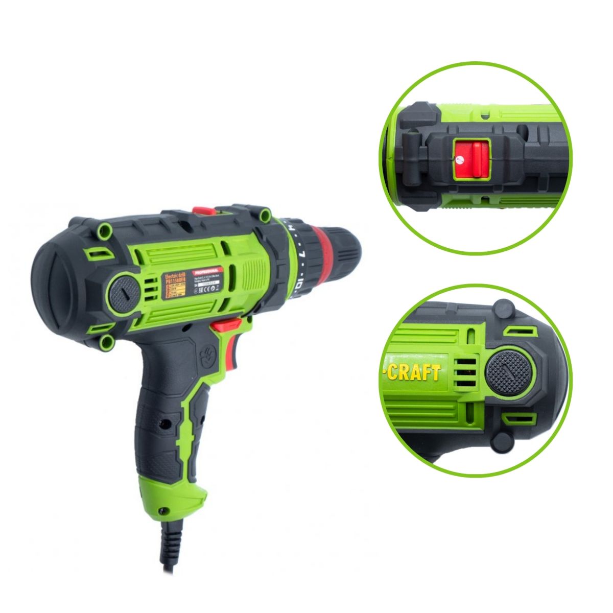 Шурупокрут ProCraft PB-1150 DFR