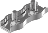 Затискач д/троса двійний 6мм цб