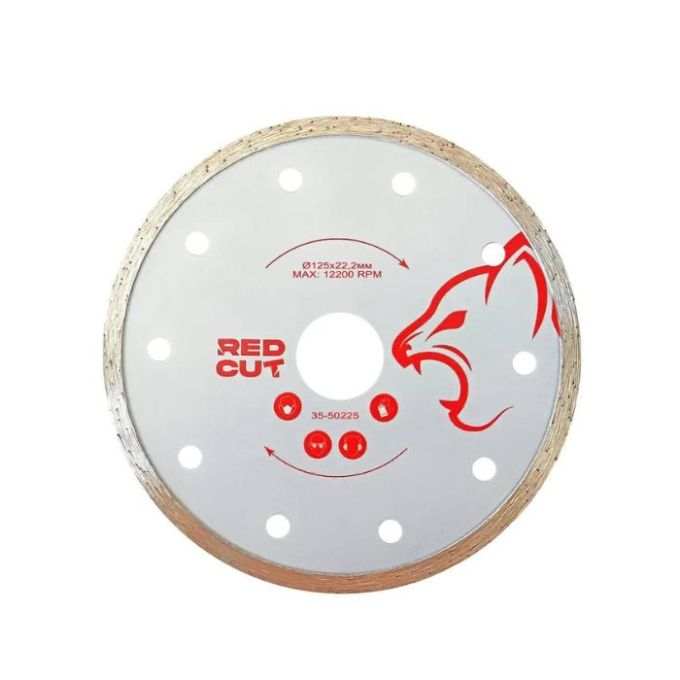 Диск алмазний по каменю Continious, 125ммх22,23мм "Red Cut"