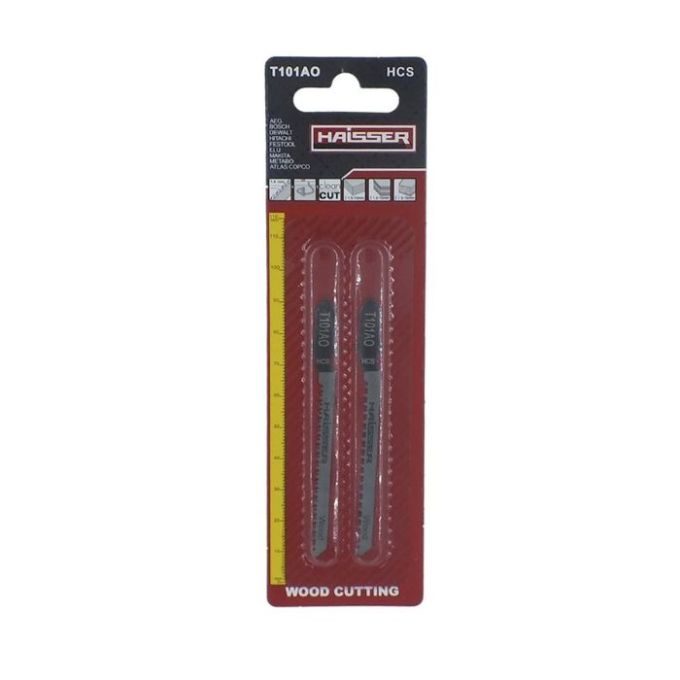 Пилочне полотно HAISSER T 101AO набір - 2шт, 50 мм, м"яка деревина, столярна плита з покриттям (1,5