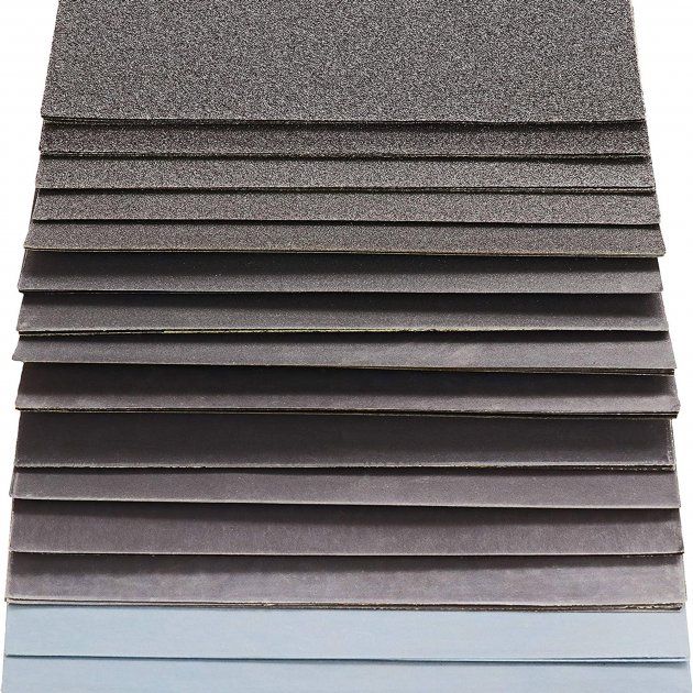 Шлифовальные листы 230мм x 280мм, зерно 500, 10шт в уп. (5811709) HAISSER