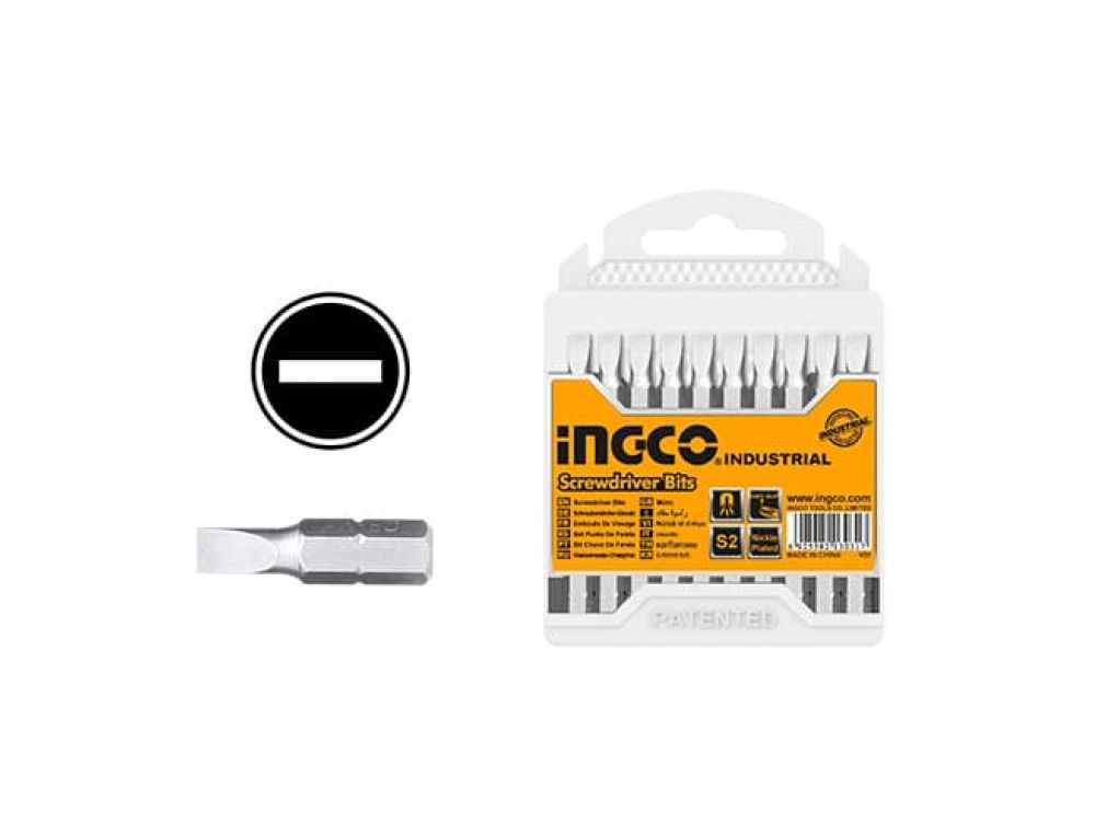 Биты S2 SL6*1.0x25 мм, 20 шт