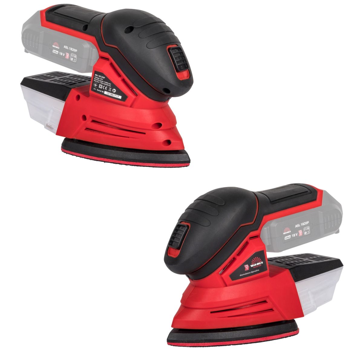 Вібраційна шліфмашина VITALS AEs 18125P