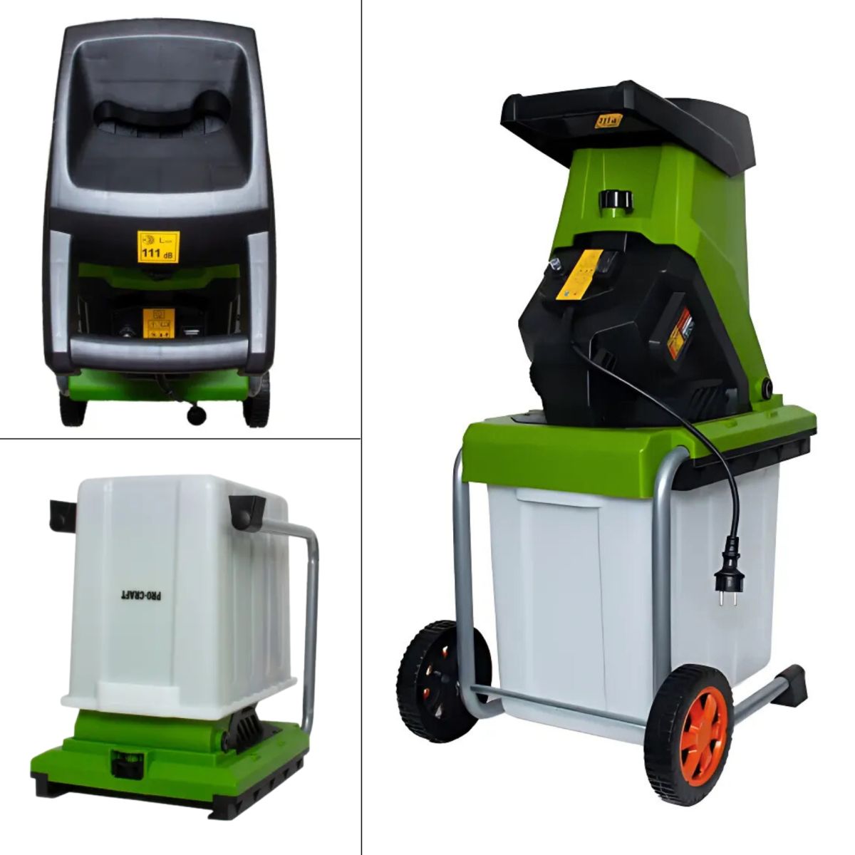 Електричний подрібнювач гілок Procraft PSL2500