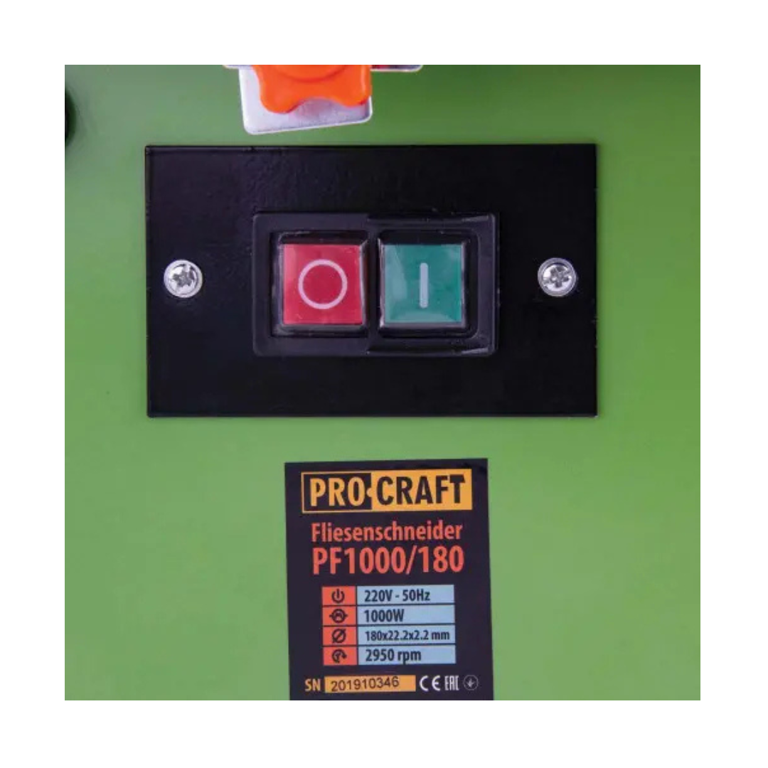 Плиткоріз Procraft PF1000/180