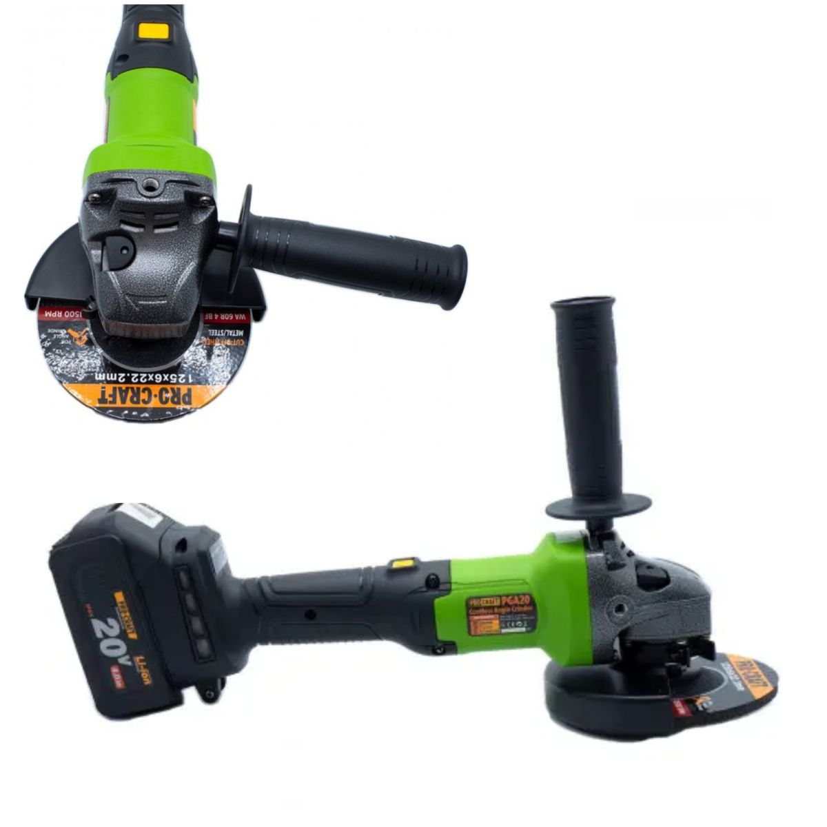Болгарка (кутова шліфувальна) ProCraft PGA-20