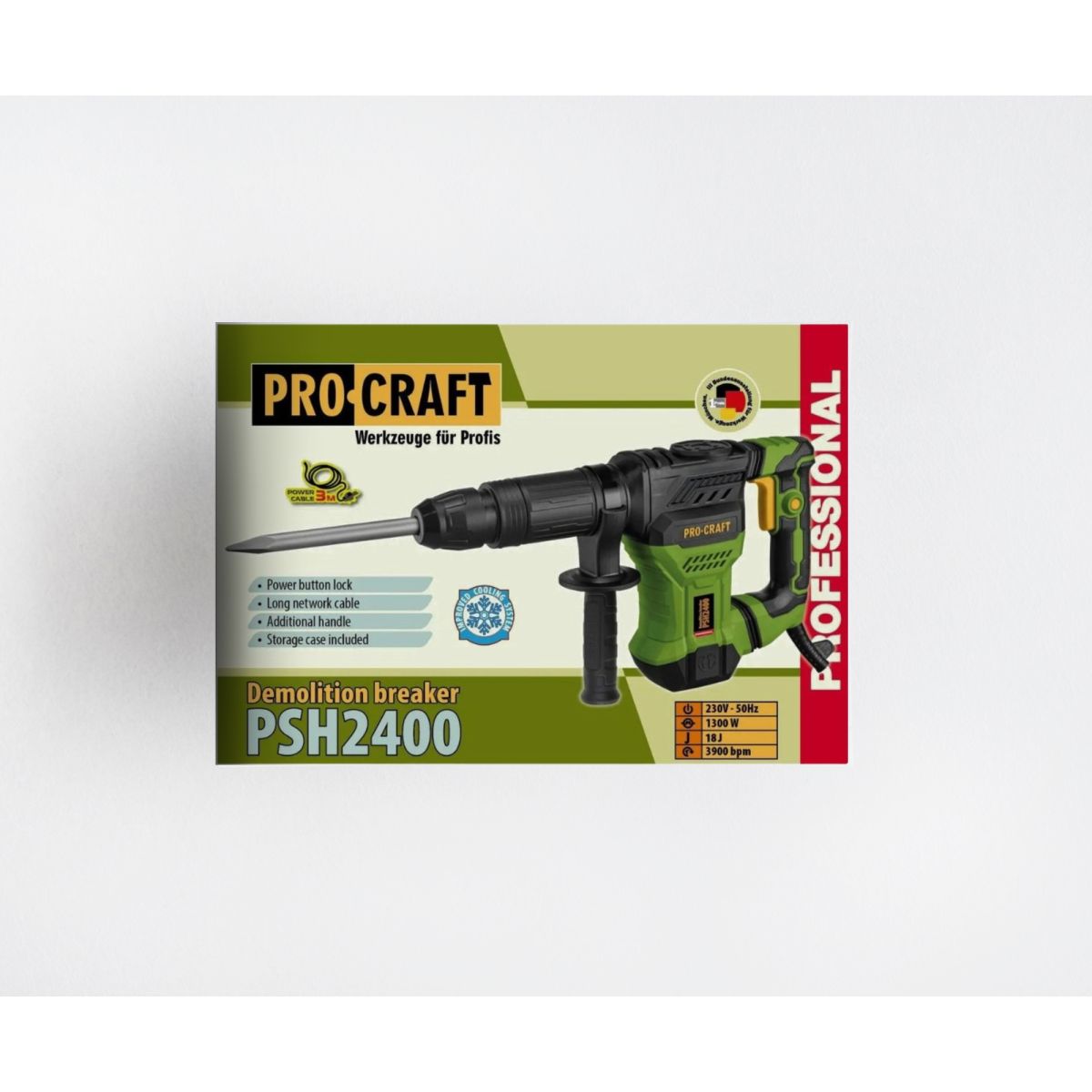 Відбійний молоток ProCraft PSH-2400 Universal