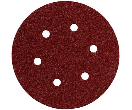 Шліфувальний папір на липучці х 5 шт. 150мм Р60