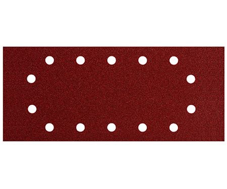 Шліфувальні листи 115х280 мм, 14 отворів, 10 шт. P 18