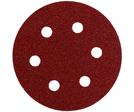 Шліфувальний папір на липучці х10 шт. 80 мм, Р400