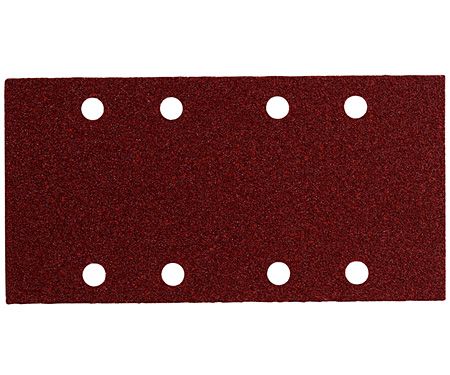 Шліфувальні аркуші на липучці, 93х185 мм, 10 шт., P 80