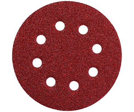 Шліфувальний папір на липучці, 125 мм, 5 шт. Р120