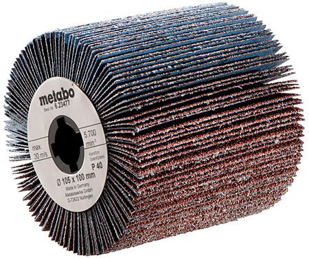 Ламельна шліфувальна щітка, 105x100 мм P40