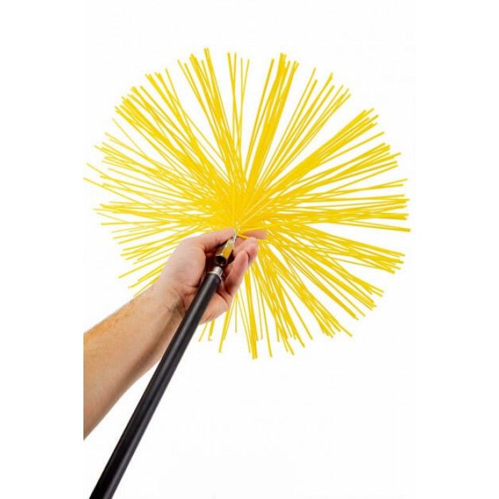 Щітка універсальна пластикова для чищення димоходу «Savent», 400мм