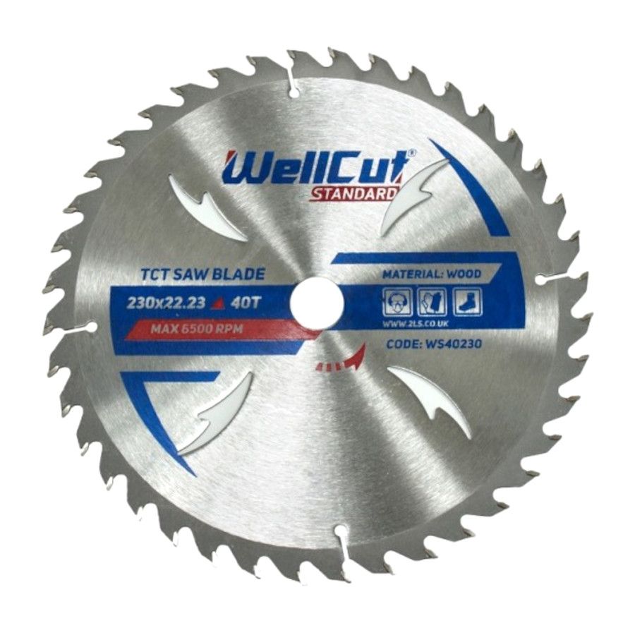 Пильный диск WellCut Standard 230x22.23 40Т