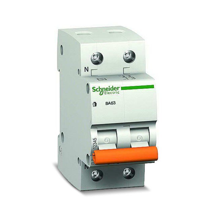 Автоматичний вимикач ВА63 "С" 2Р 16А C 4,5кА Schneider Elektrik