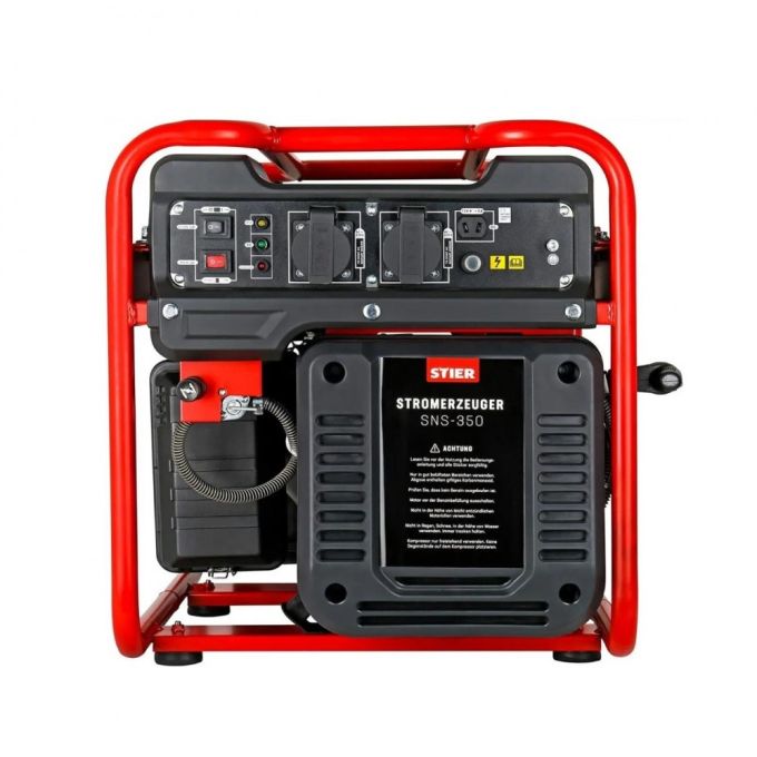 Інверторний генератор бензиновий 3.5 кВт STIER SNS-350