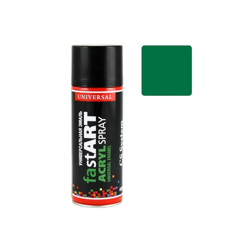 Емаль універсальна CS System 6029 400 мл Зелена