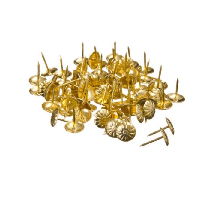 Цвяхи декоративні Золото/100шт/