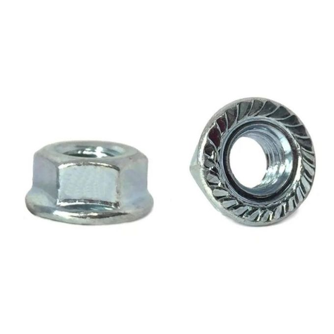 DIN6923 Гайка М12 фл.6 цб зубч