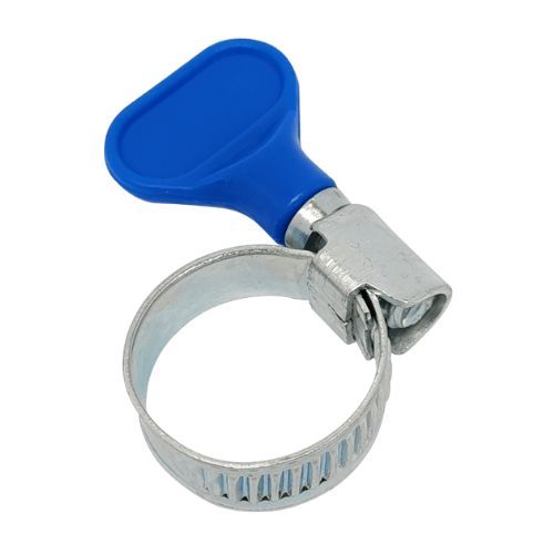 Затяжний хомут з ключем 16-25 W1 сталь цб