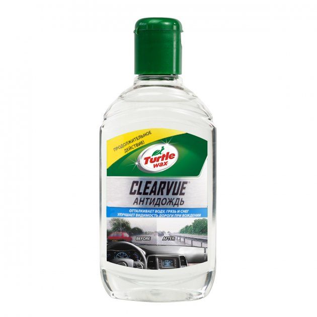 Антидощ Turtle Wax Clearvue для скла 300 мл