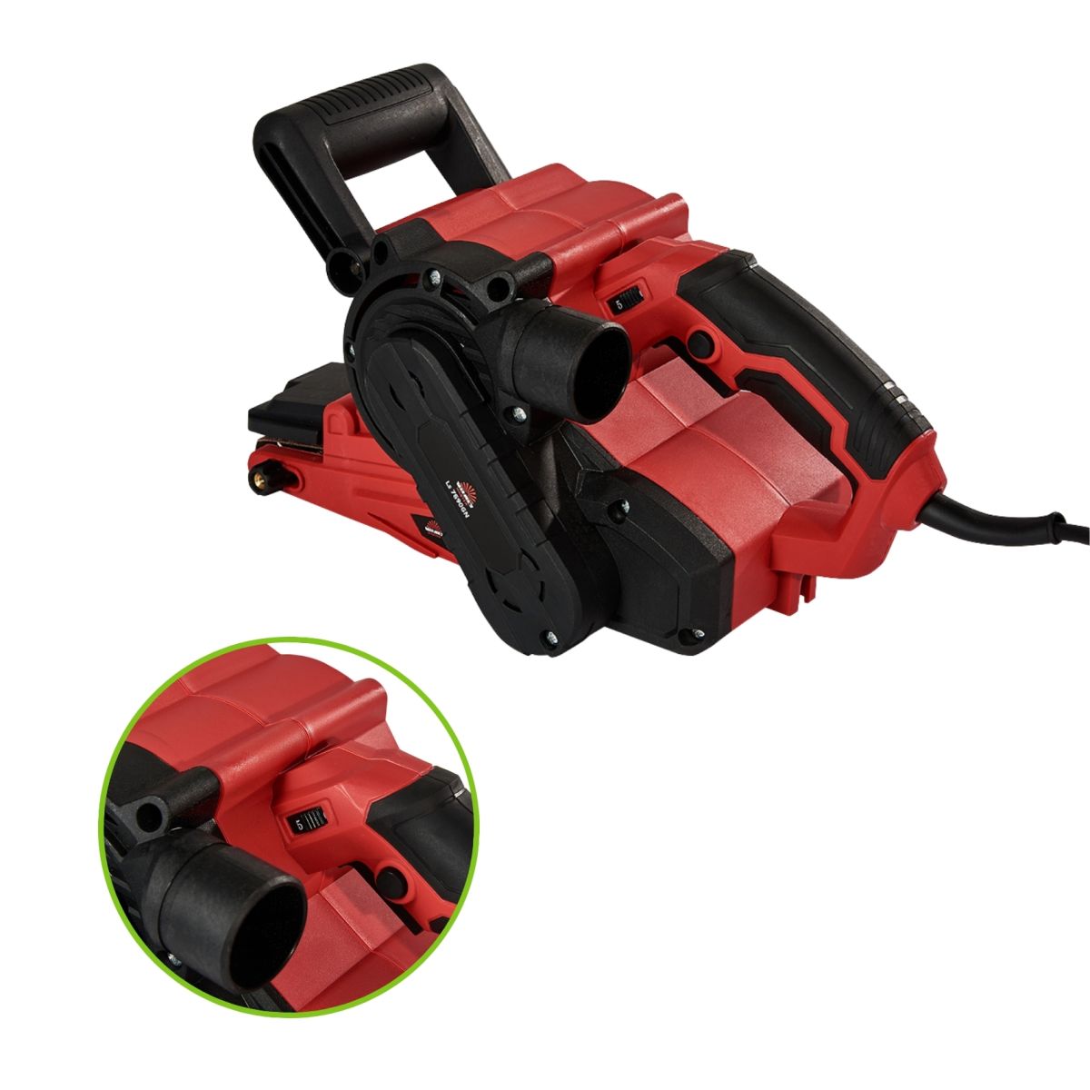 Машина стрічкова шліфувальна Vitals Master Ls 7690 GN