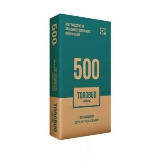 Цемент Polimin М500/ПЦ І-500Р (блакитний мішок), 25 кг